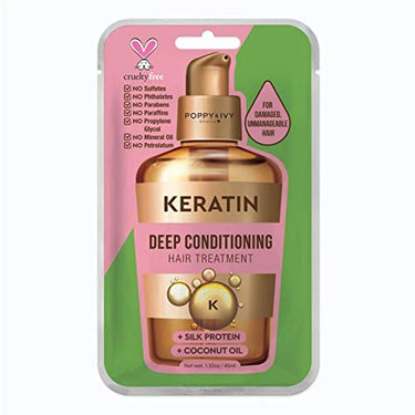 Poppy & Ivy Keratin Deep Conditioning Hair Treatment – 1.52 oz (45 ml) - ANNS BEAUTY SUPPLY